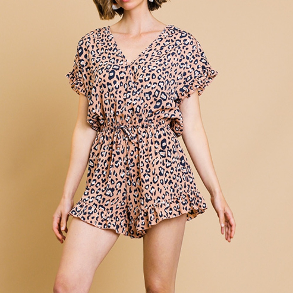 Blush Leopard Jumper